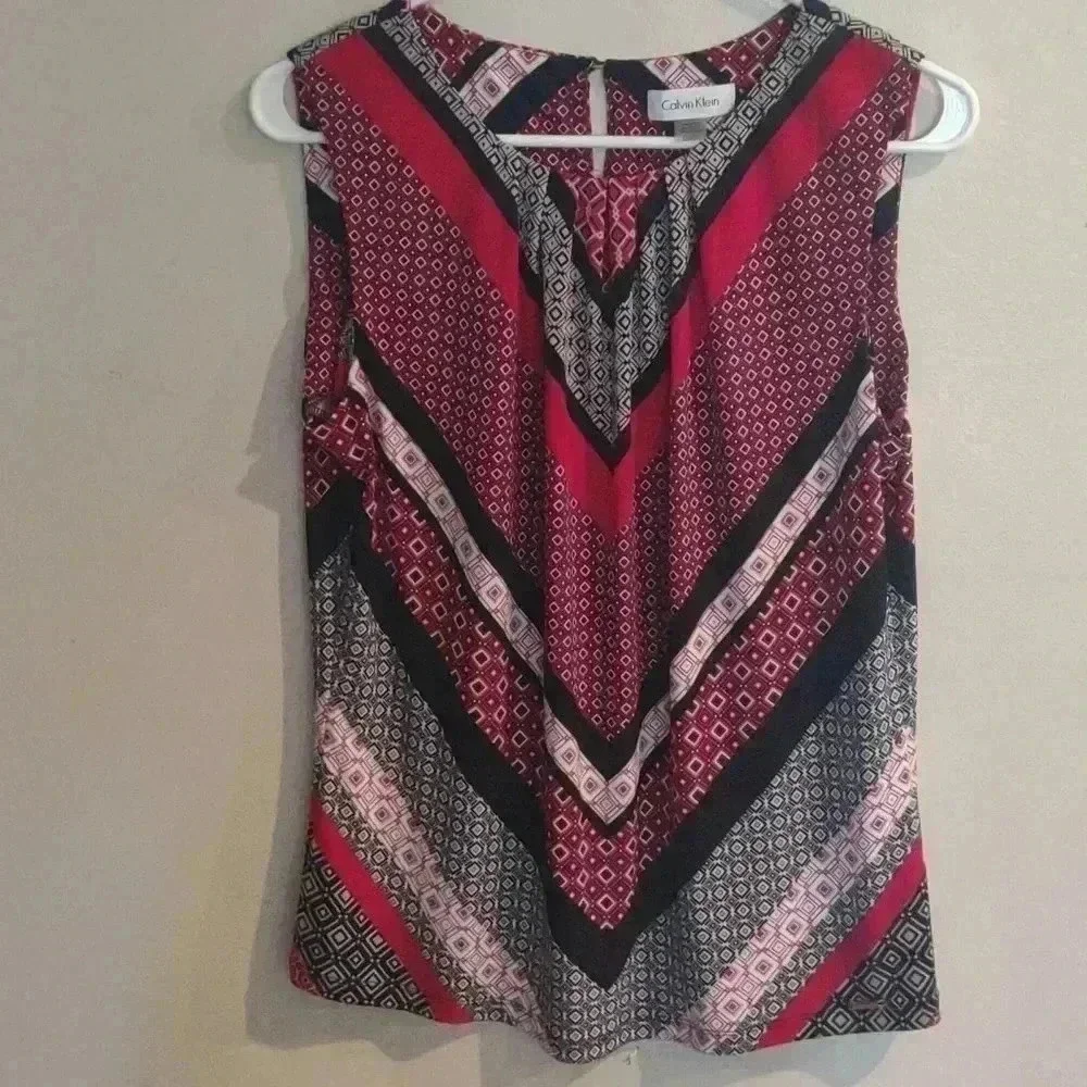 Women's Calvin Klein Sleeveless Top Size Large